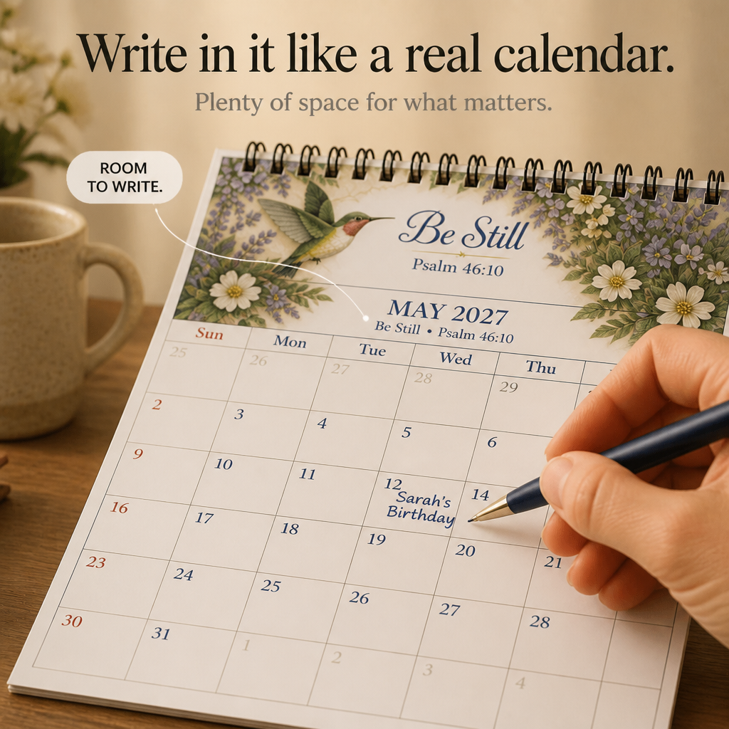 Gracewall – 2027 Bible Verse Wall Calendar