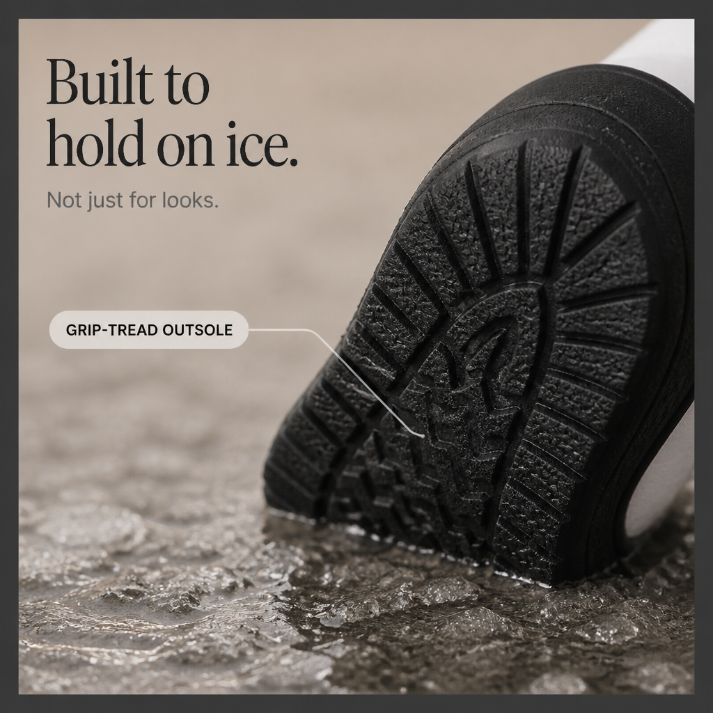 Calevra – Drawstring Over-The-Knee Quilted Snow Boots
