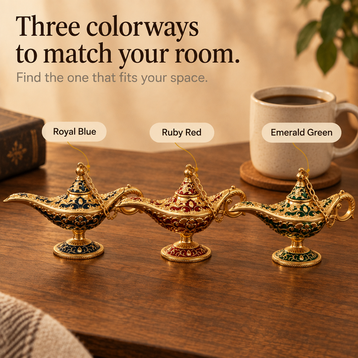 Genivar – Genie Lamp Incense Burner