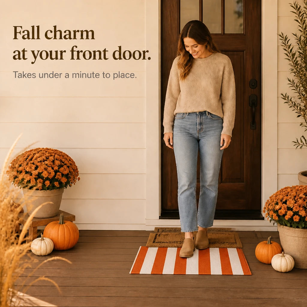 Autumn Stripe – Striped Entryway Rug