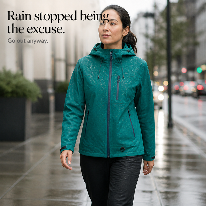 Vantrek – Lotus-Effect Waterproof Windbreaker Jacket