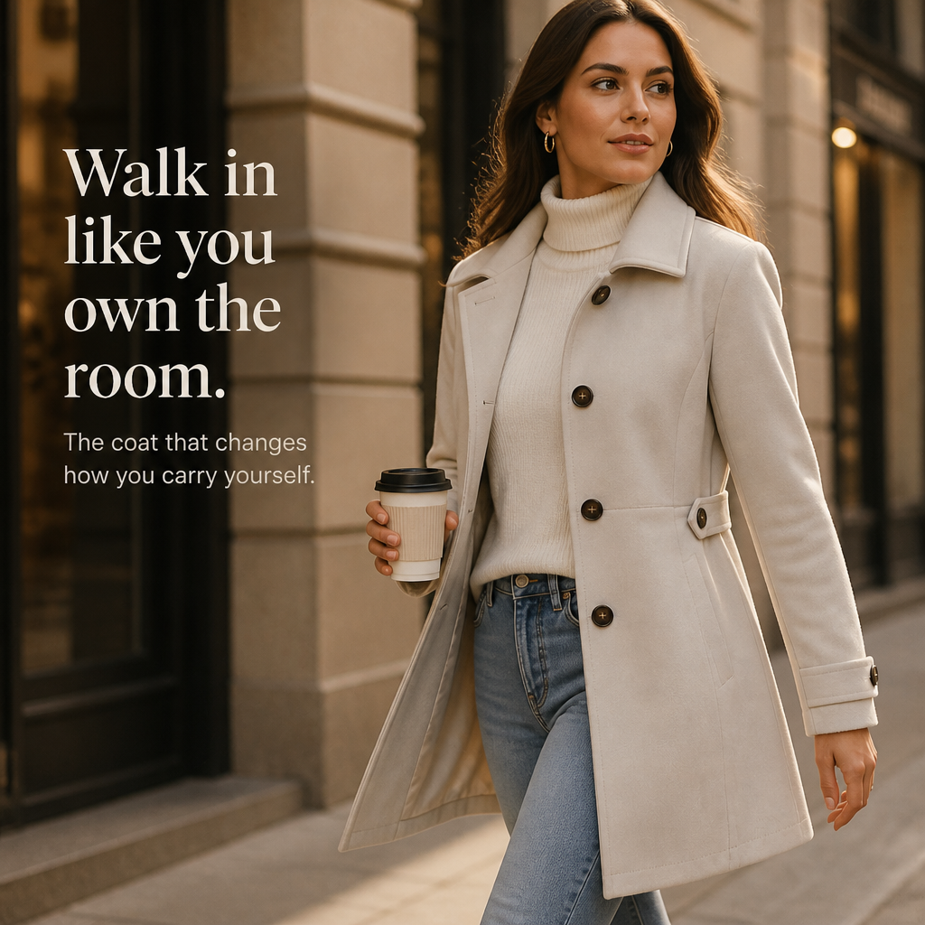 Silhouette – Belted Tailored City Coat
