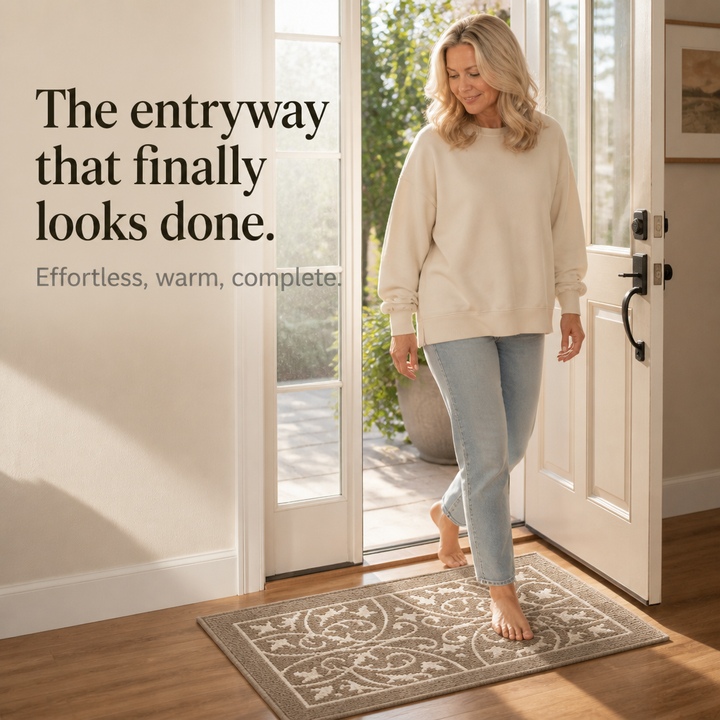 Threshbrook – Woven Non-Slip Textured Entry Mat