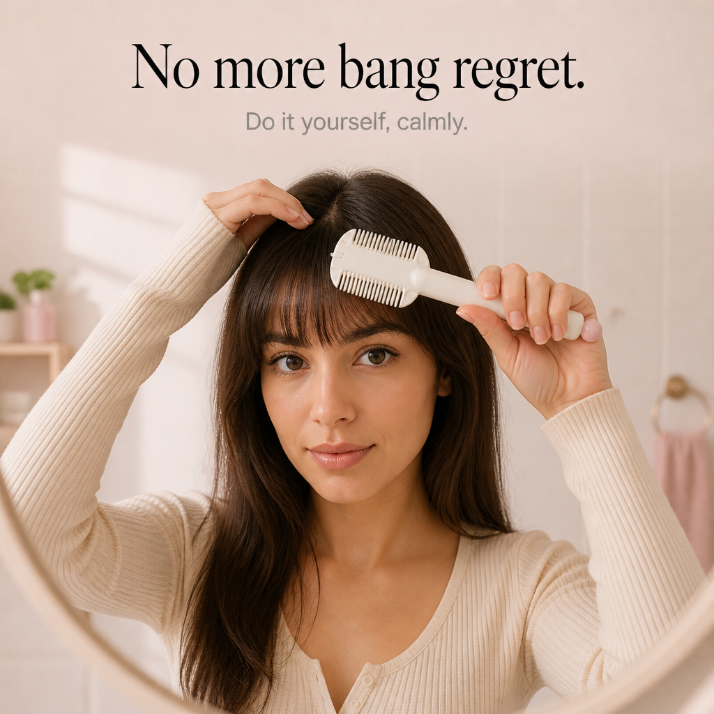 Fringelock – Four-Gear Safety Guard Hair Trimming Comb (2Pcs)