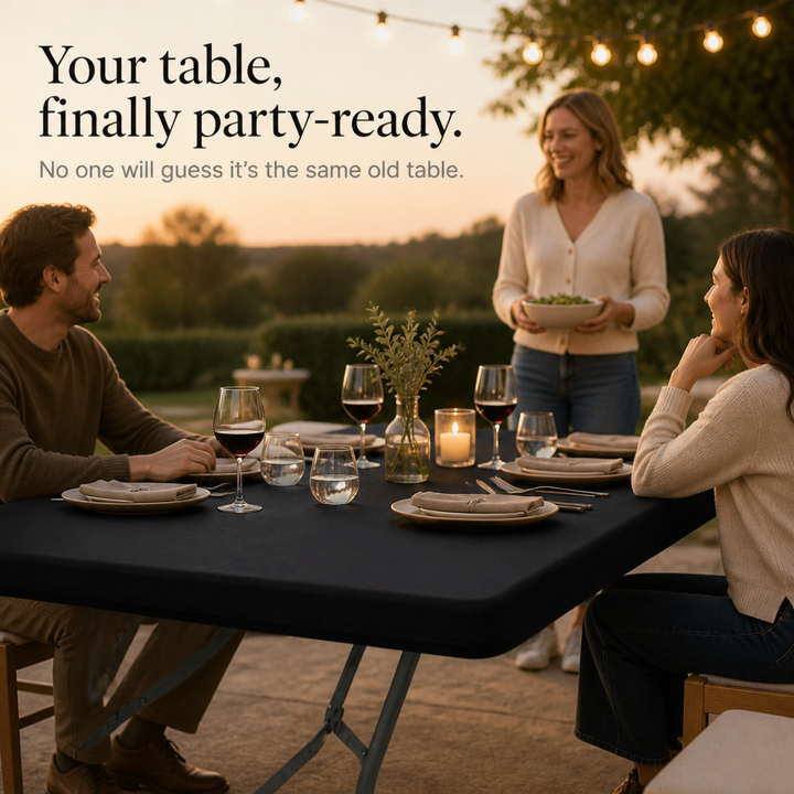 Snugcloth – Four-Corner Elastic Fitted Tablecloth