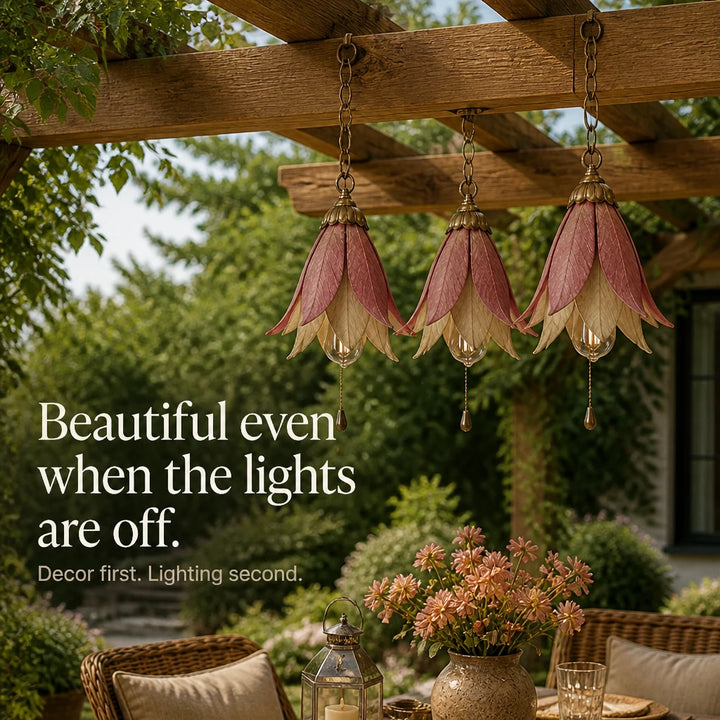 Florabloom – Flower-Shaped Hanging Pendant Lights