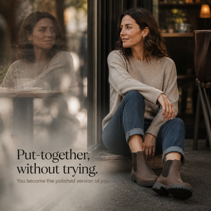 Everstride – Brown Chelsea Ankle Boots