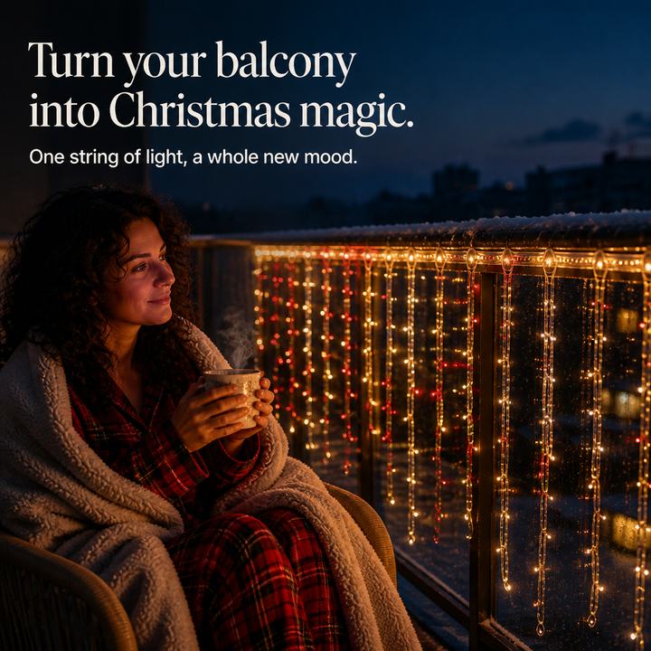 Glowveil – App-Controlled LED Curtain Lights