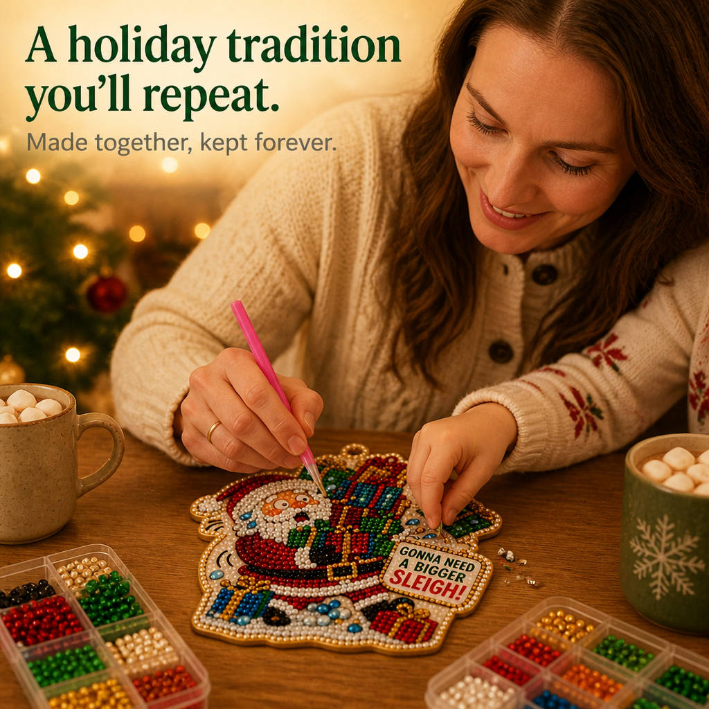 Pearlglow – Double-Sided Pearl Christmas Ornament Kit