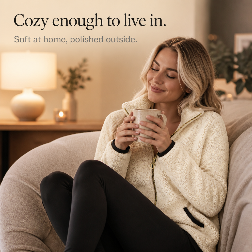Cozyline – Double-Layer Fleece Zip Jacket