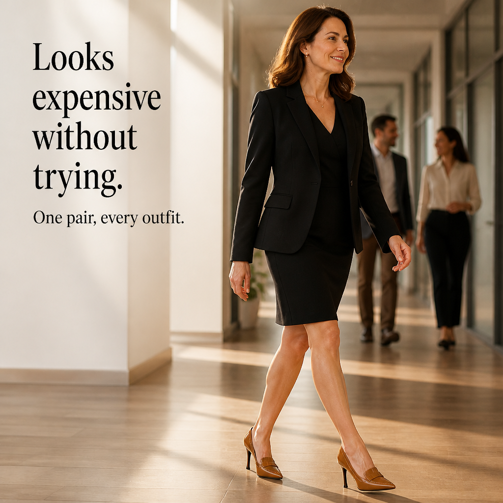 Duvall Poise – Pointed-Toe Cushioned Stiletto Pumps