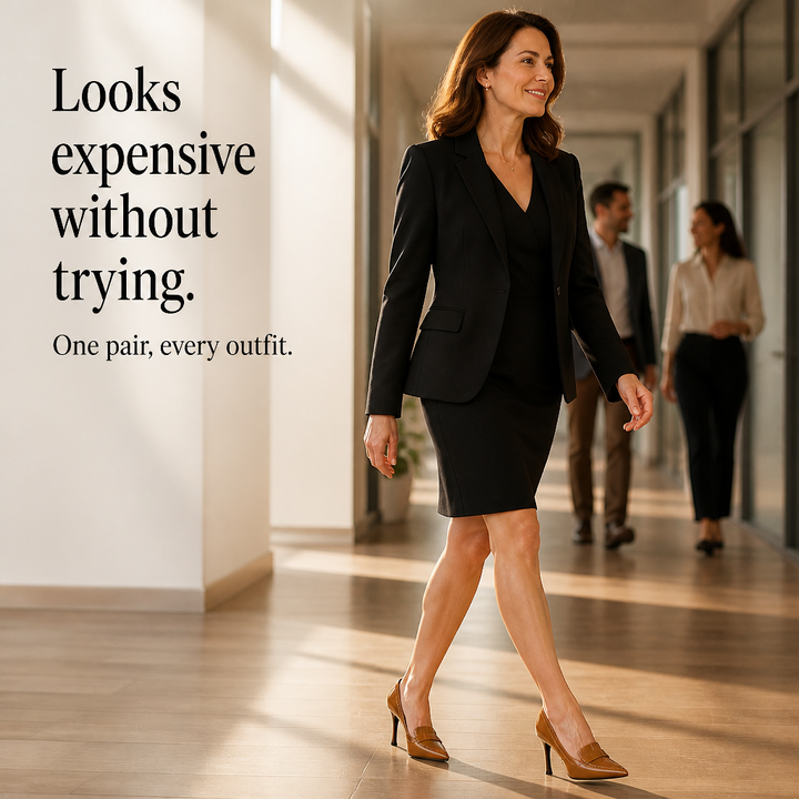 Duvall Poise – Pointed-Toe Cushioned Stiletto Pumps