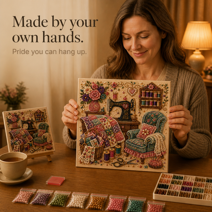 CozyGlow – Sewing Room Diamond Painting Kit