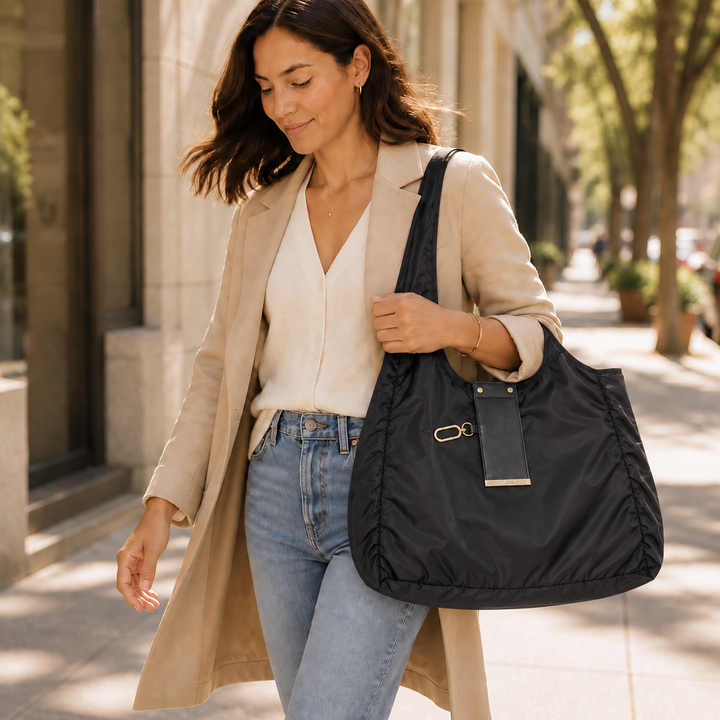 ReadyTote – Adjustable Capacity Everyday Shoulder Bag