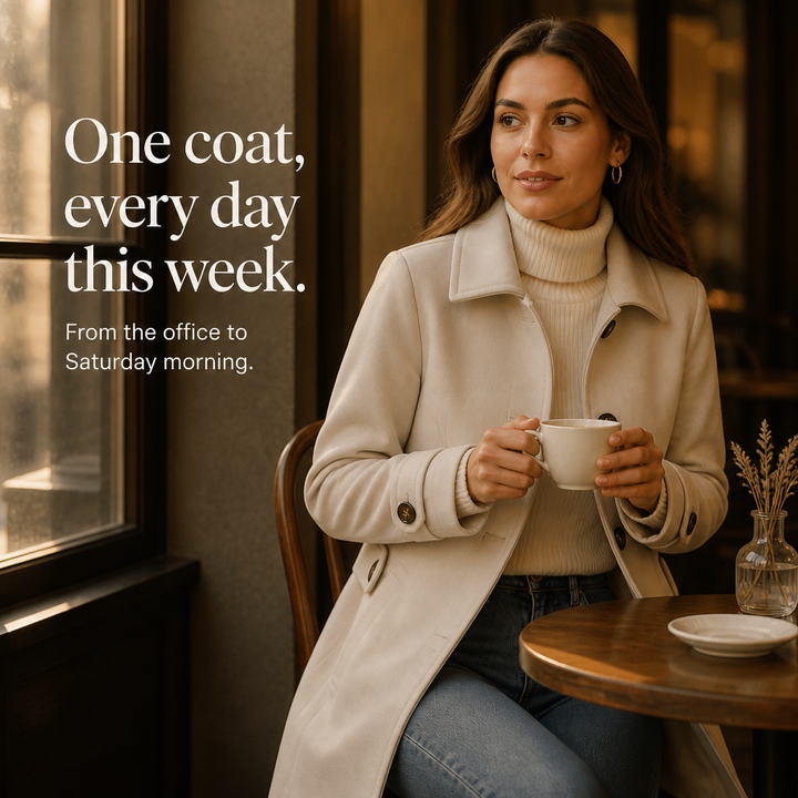 Silhouette – Belted Tailored City Coat