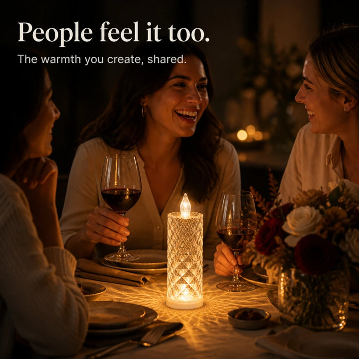Crystella – Crystal-Look LED Flameless Candle