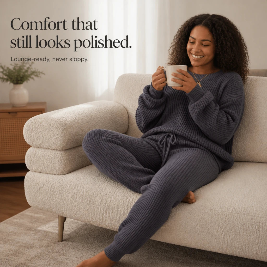 Ribelle – Ribbed Knit Two-Piece Set