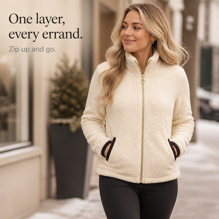 Cozyline – Double-Layer Fleece Zip Jacket