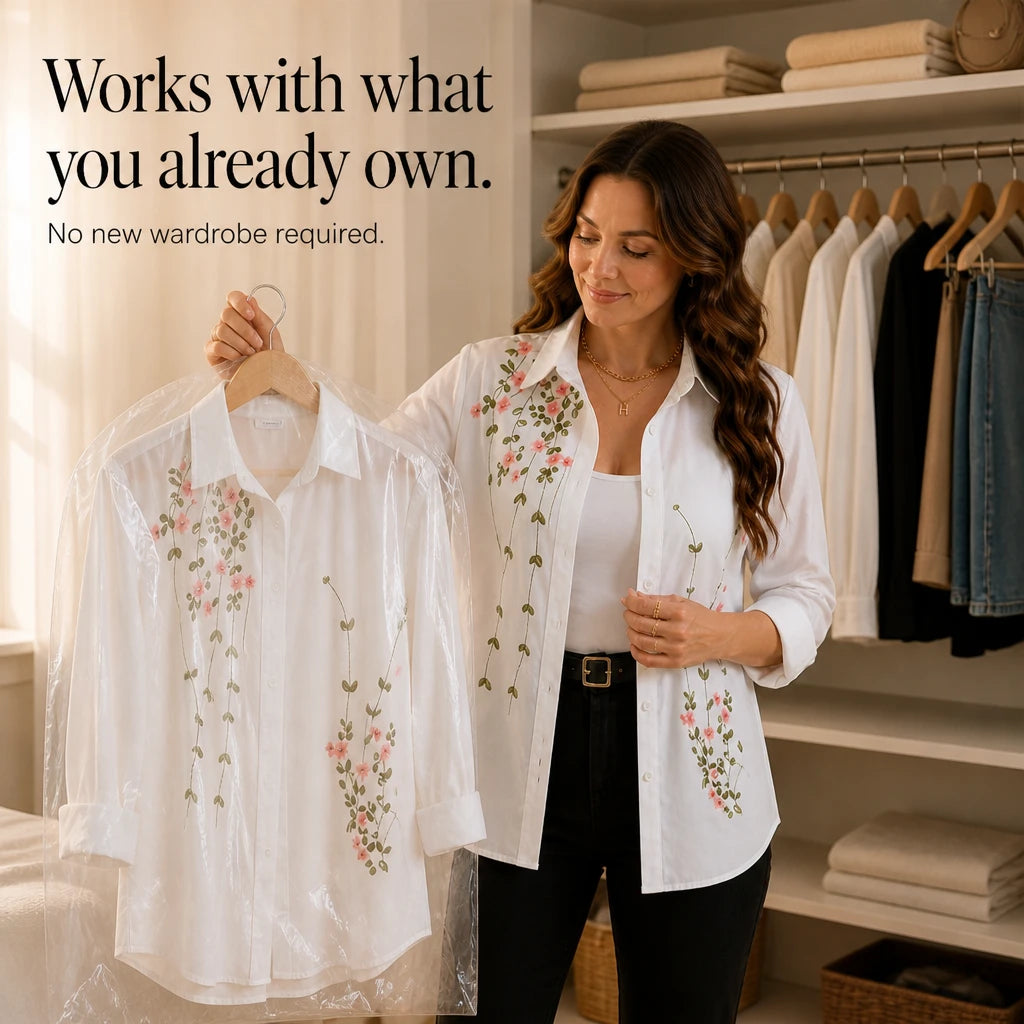 Florenza – Floral Print Long-Sleeve Shirt