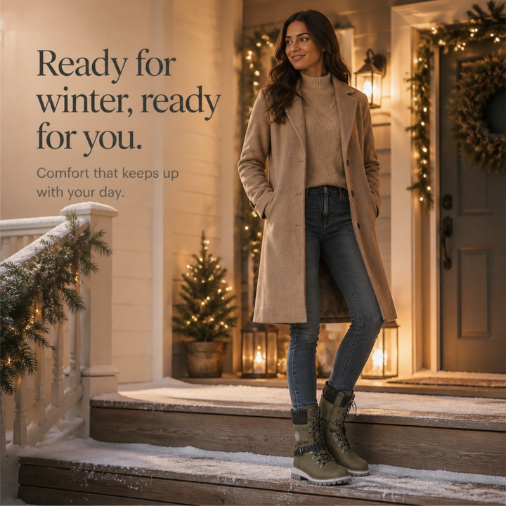 Snowlina – Adjustable Knee-High Insulated Snow Boots