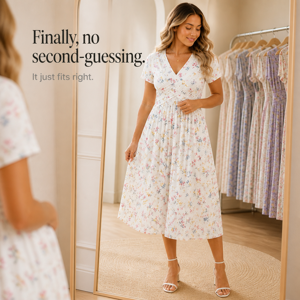 Curvella – The Wrap Dress That Finally Sits Right On A Curve