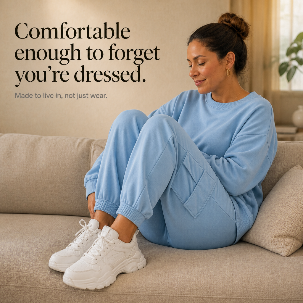 Wearbella – Crew-Neck Top And Cargo Pant Set