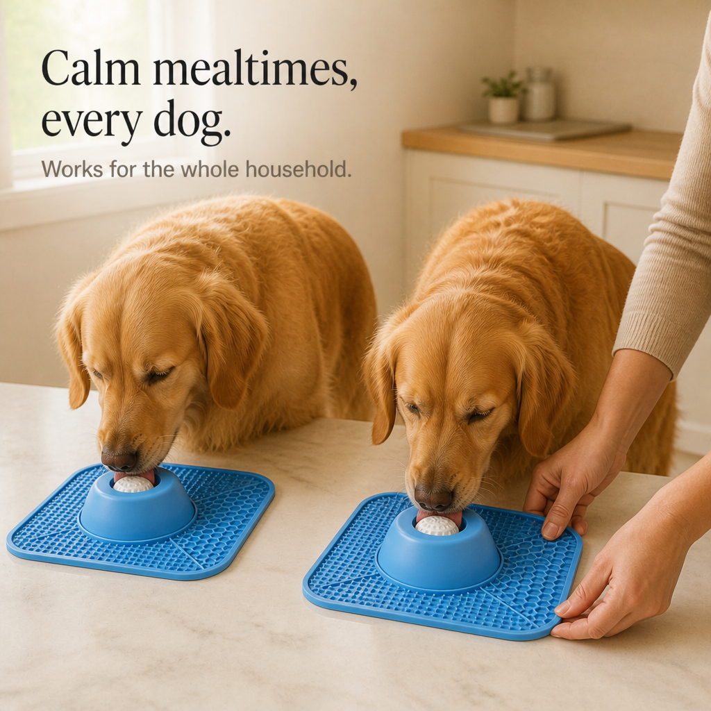 Purrfecto – Textured Slow-Feeding Dog Mat