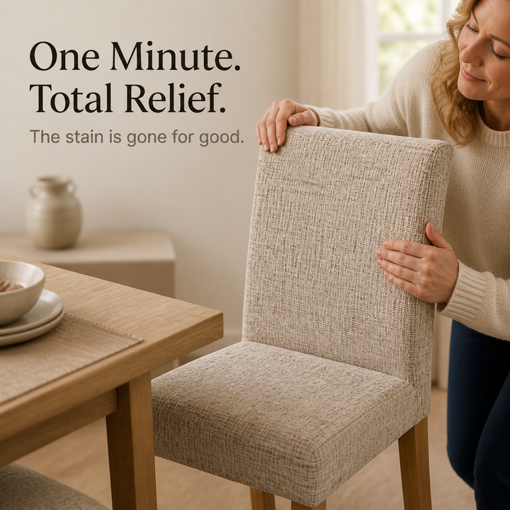 Snugback – Plaid Stretch Dining Chair Cover