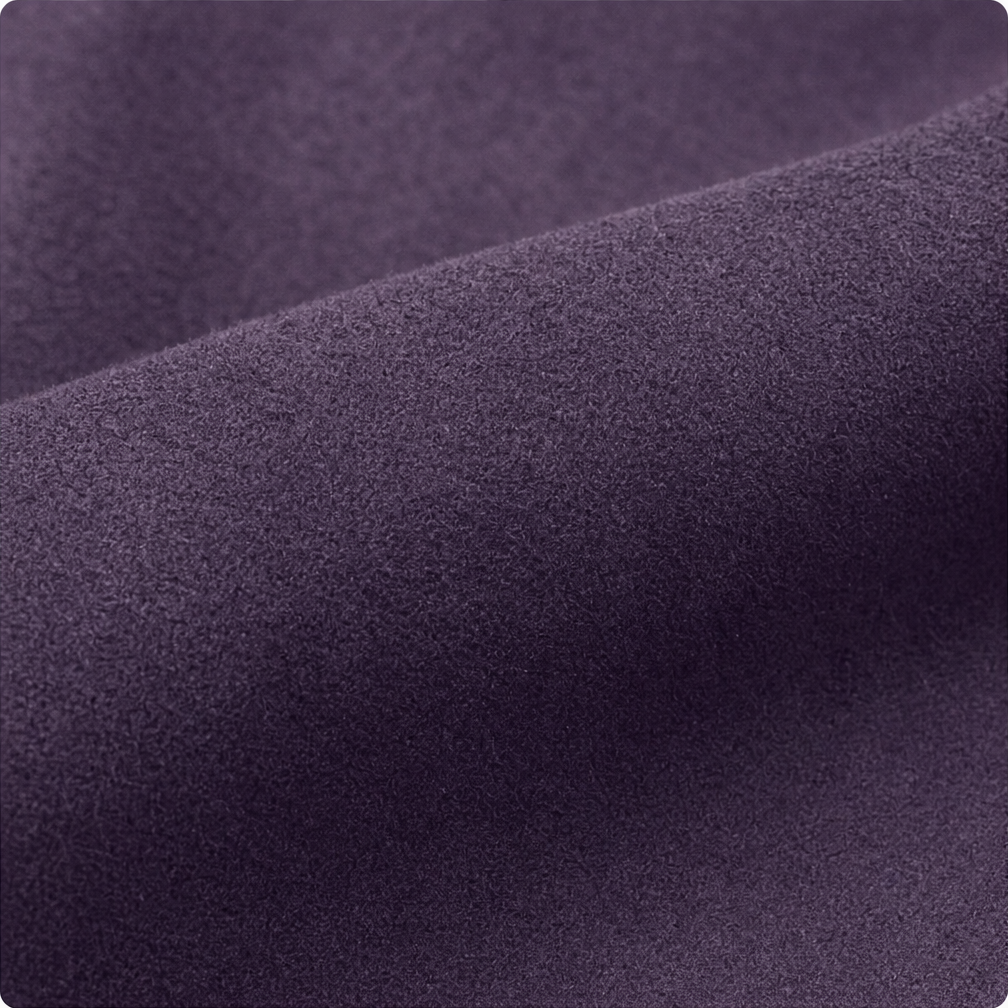 Suedelle – Faux Suede Notch Collar Blazer