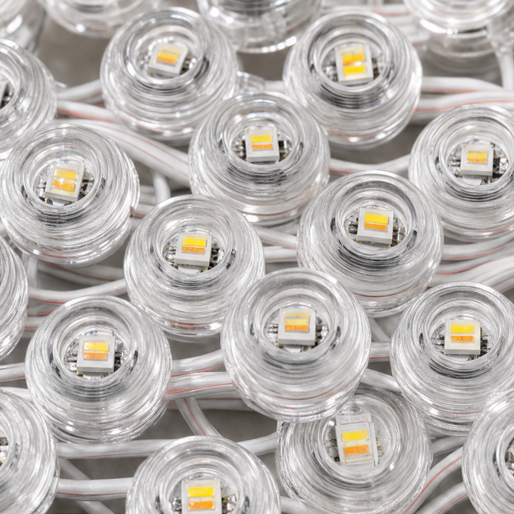 LumaLoom – App-Controlled RGB Outdoor String Lights