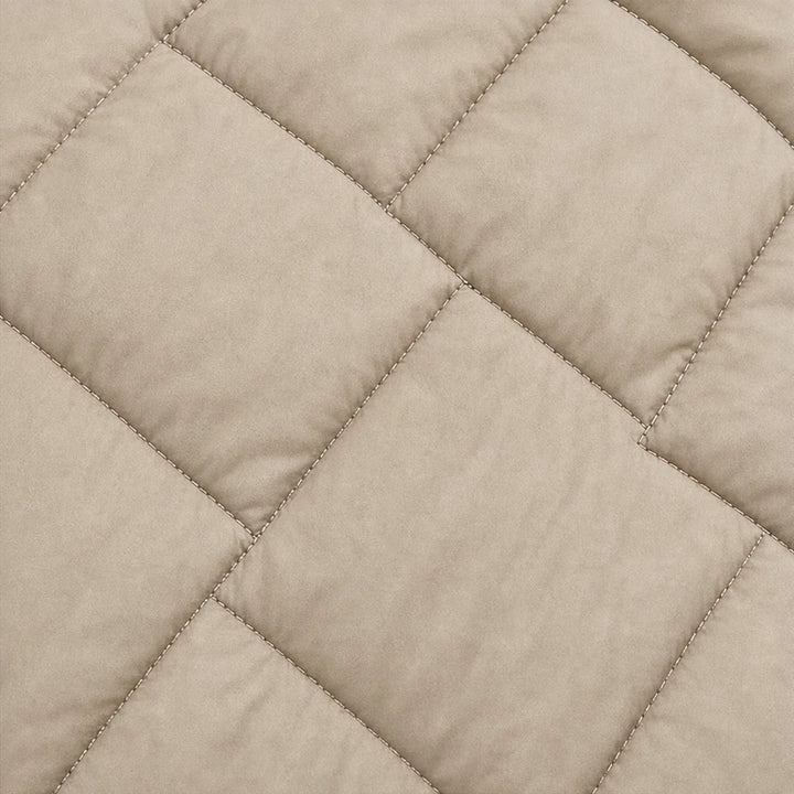 Quilted Muse – Quilted Hooded Mid-Length Vest