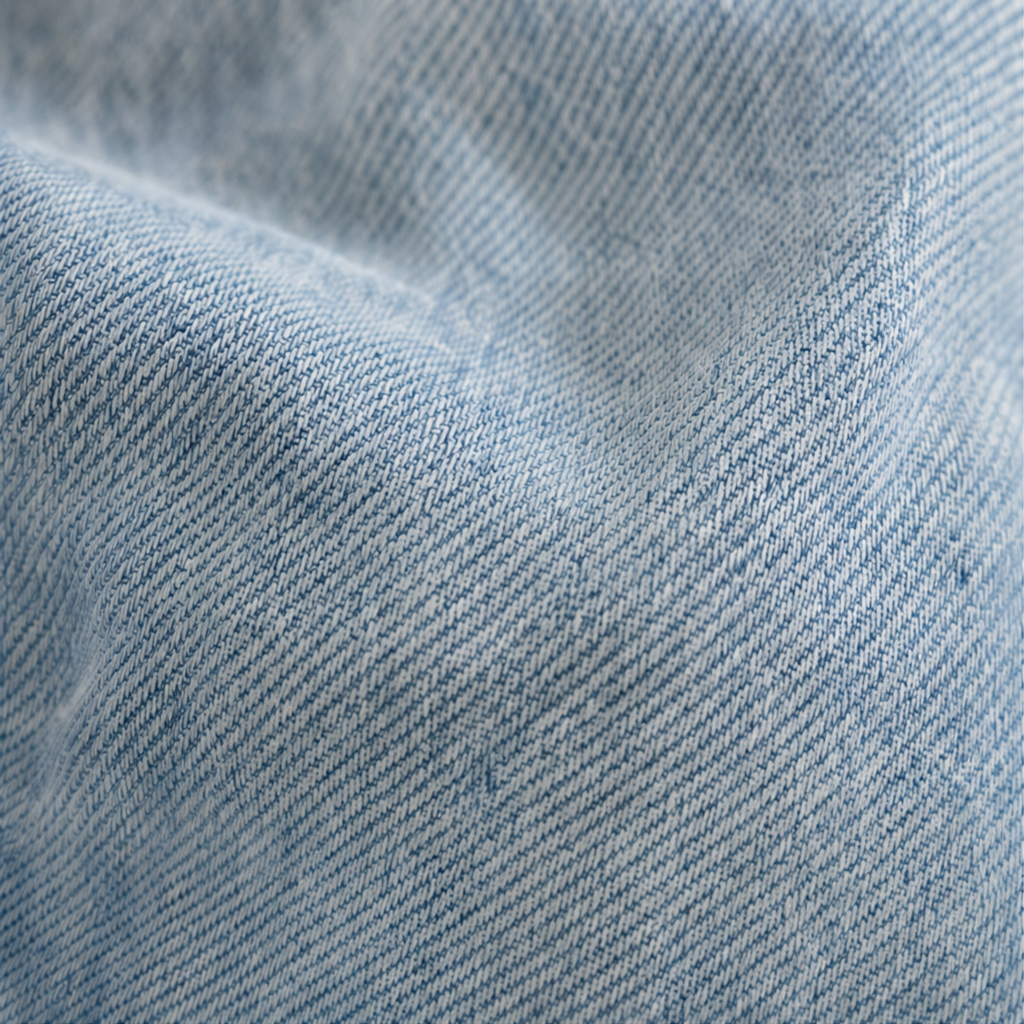 Denimova – Washed Denim And Hooded Sweatshirt Jacket