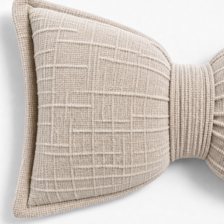 Bowsette – Bow-Shaped Throw Pillow