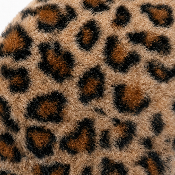 Bowvelle – Leopard Print Bowknot Throw Pillow