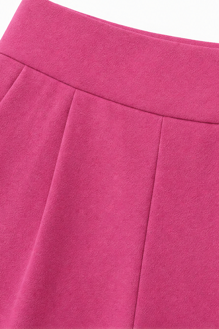 Draperie – High-Waisted Pleated Wide-Leg Trousers