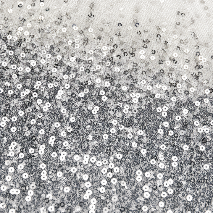 Lumesse – All-Over Sequin V-Neck Long Sleeve Top