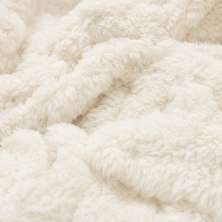 Hearth & Hood – Textured Hooded Button-Front Cardigan