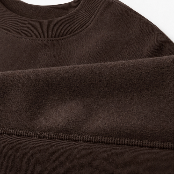 Ease & Grace – Side-Slit Sweatshirt And Leggings Set