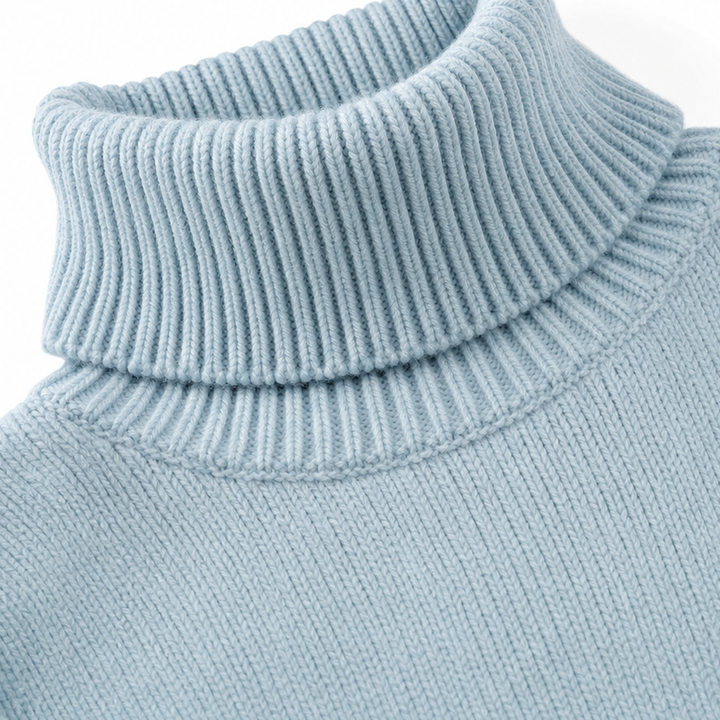 Elara Set – Turtleneck Sweater And Wide-Leg Pants Set