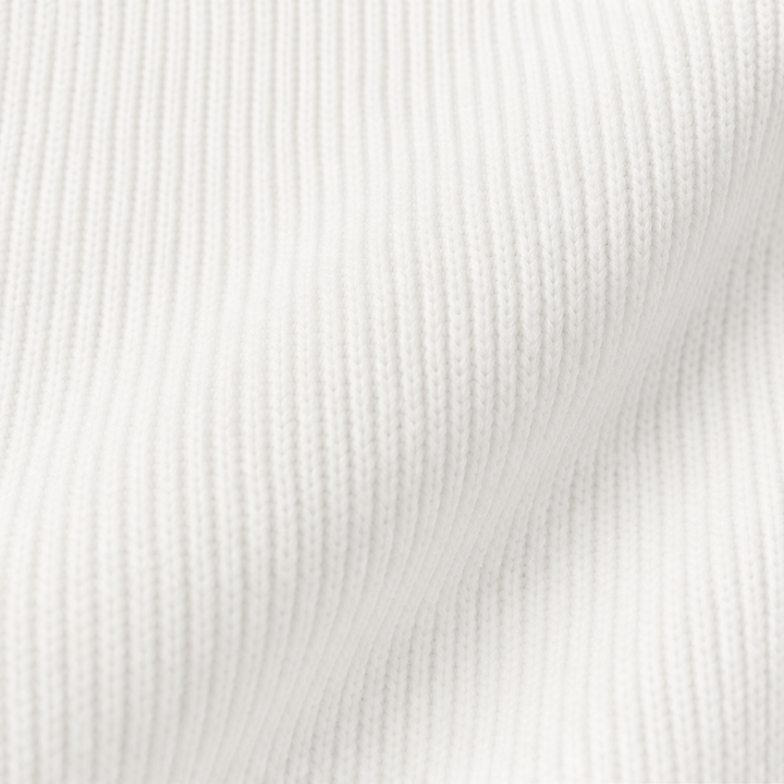 Buttonelle – Ribbed Henley Button-Front Sweater