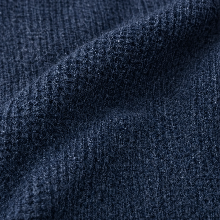 Airloom – Oversized Open-Knit V-Neck Sweater