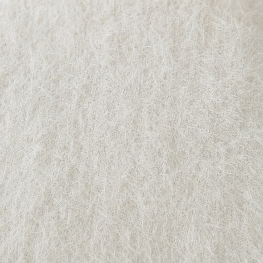 Veloura – Fuzzy-Knit V-Neck Mini Dress