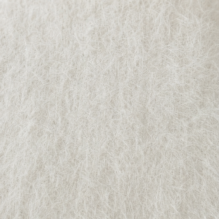 Veloura – Fuzzy-Knit V-Neck Mini Dress