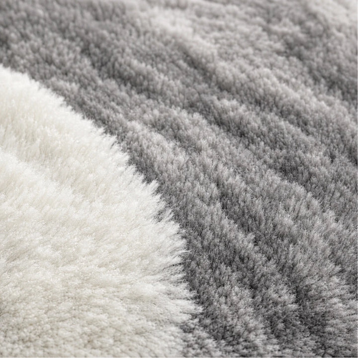 Dozy Paws – Cat-Shaped Printed Area Rug