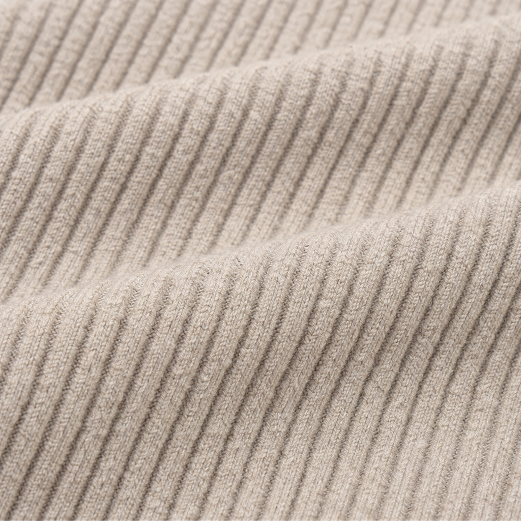 Twistara – Ring-Twist Cutout Ribbed Knit Top
