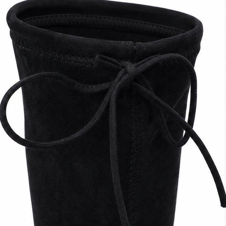 Legluxe – Stretch Suede-Look Over-The-Knee Boots