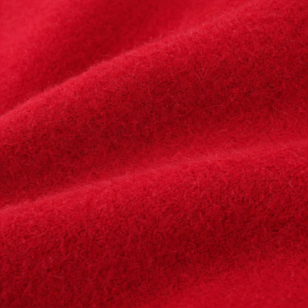 Mantelle – Draped Shawl Collar Open-Front Wool Coat