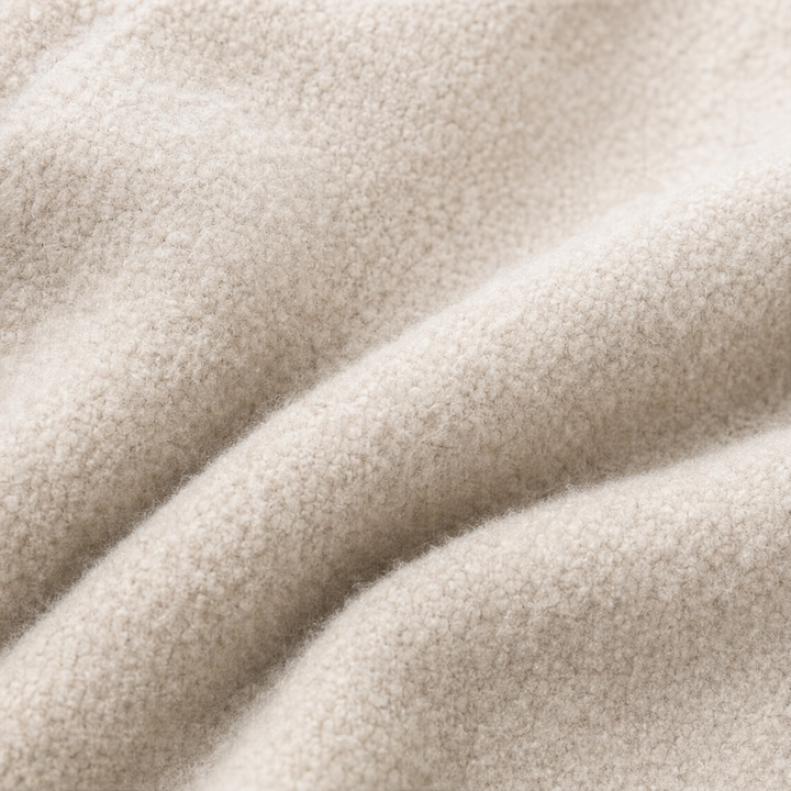 Draperie – Open-Front Longline Wool-Look Coat