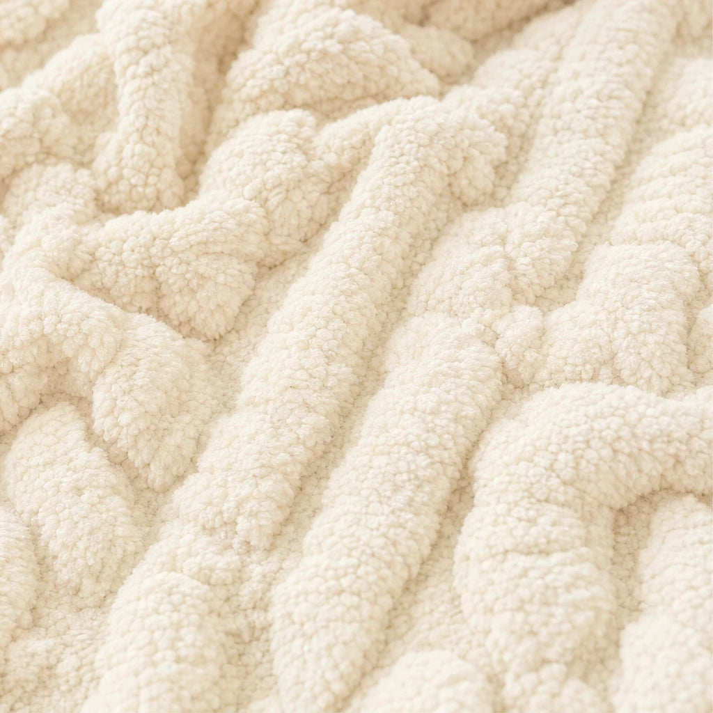 Emberelle – Embossed Plush Tracksuit Set