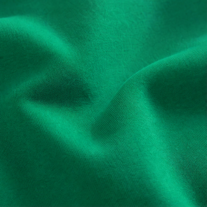 Verdant Ease – Drop Shoulder Side-Slit Sweatshirt